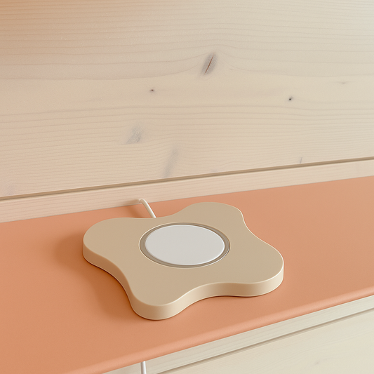 Beige Puddle I MagSafe-alusta